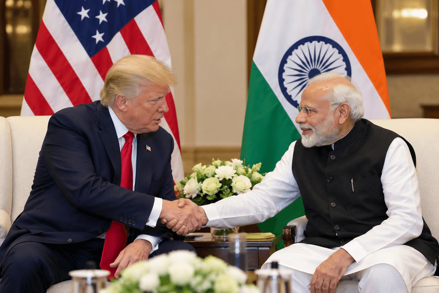 Trump Says India-US Trade Deal Is Close to Finalisation