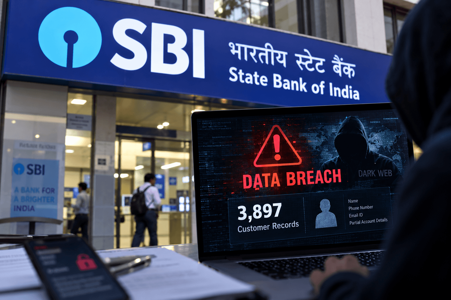 SBI Identifies 3,897 Customer Records in Dark Web Exposure
