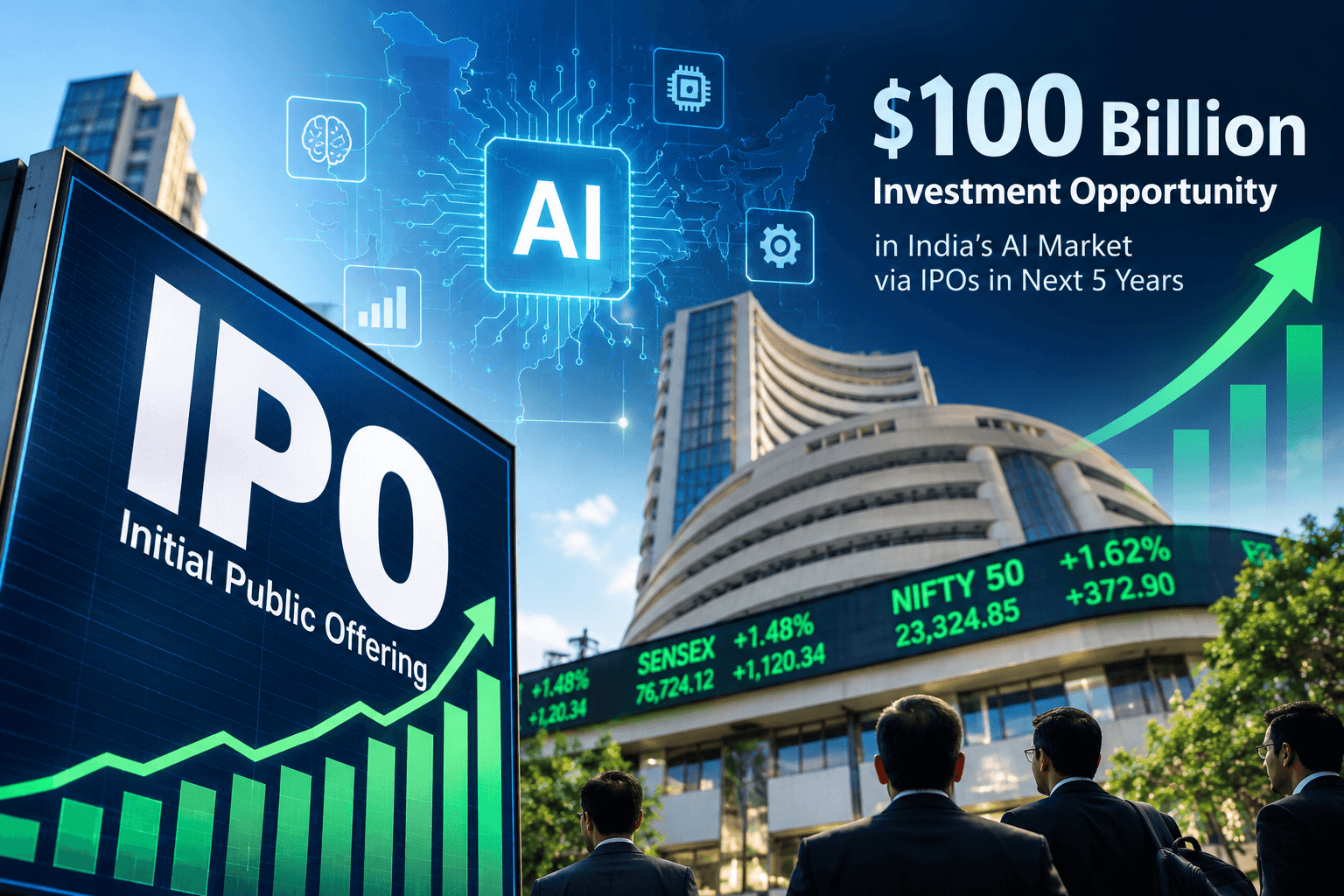 India’s AI Market Could Gain $100 Billion Through IPOs: Goldman Sachs