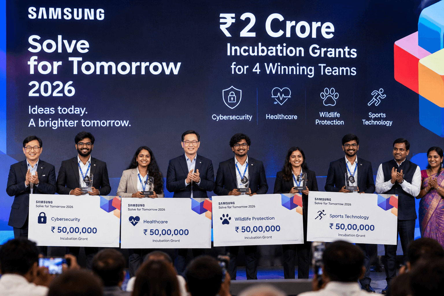 Four Teams Win ₹2 Crore at Samsung Solve for Tomorrow 2026