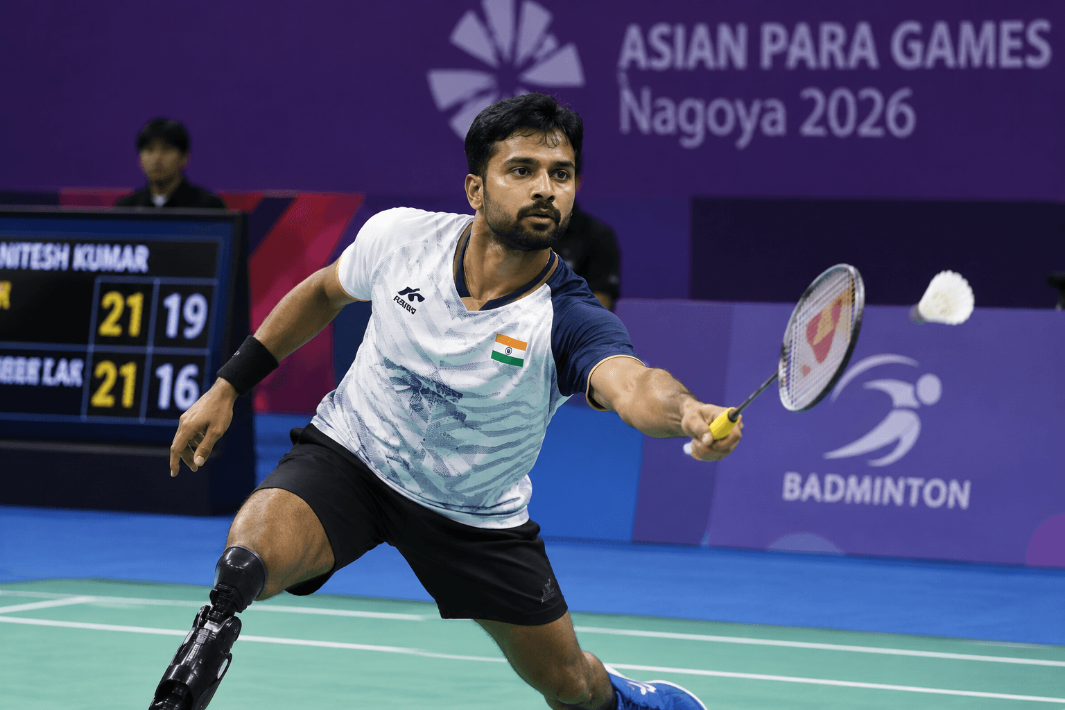 Nitesh Kumar Enters Asian Para Games Final