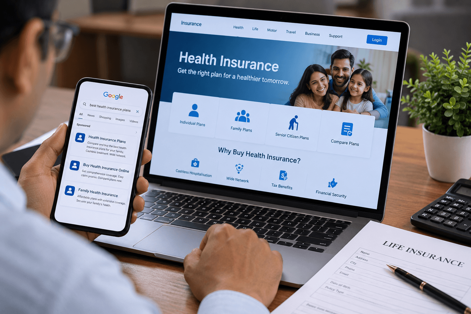 Digital Research Drives 40% of Insurance Sales in India