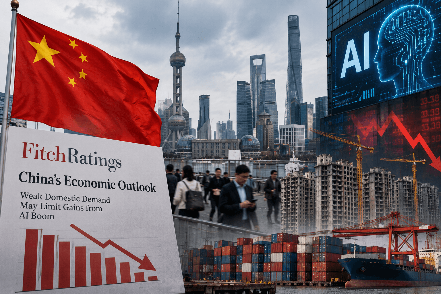 Weak Demand May Limit China’s AI Growth: Fitch