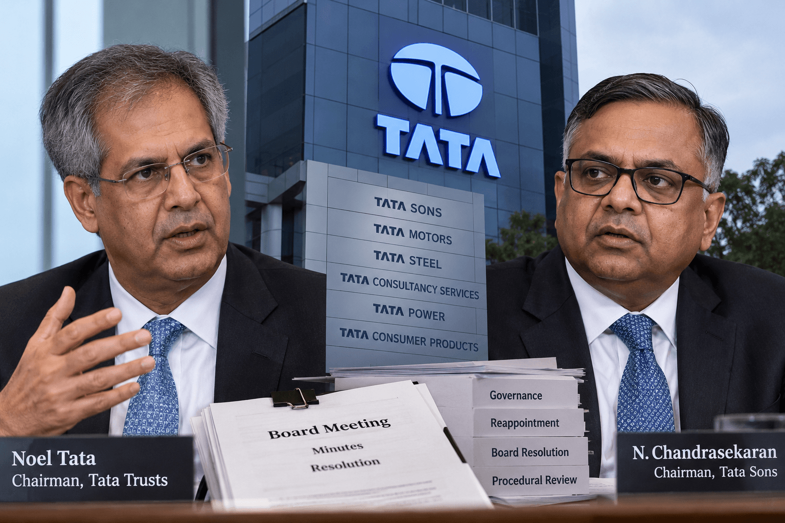 Noel Tata Challenges Chandrasekaran’s Reappointment