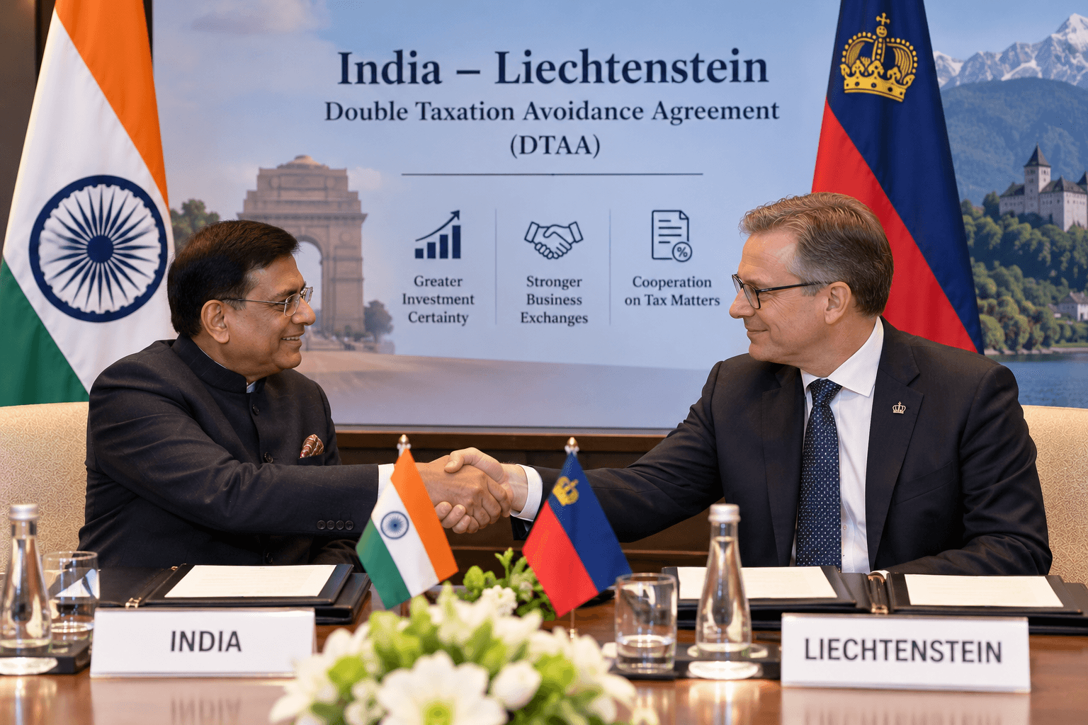 India, Liechtenstein Explore Tax Pact