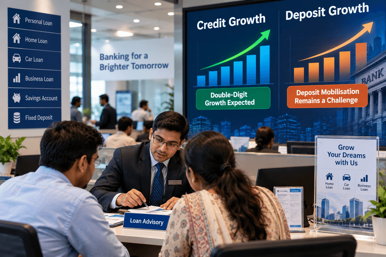 Private Banks See Strong Credit Growth